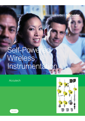 Image of Accutech Self-Powered Wireless Instrumentation Brochure Ltr