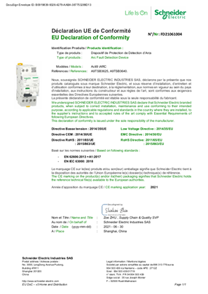Image of EU_declaration_Acti9_iARC_AFDD