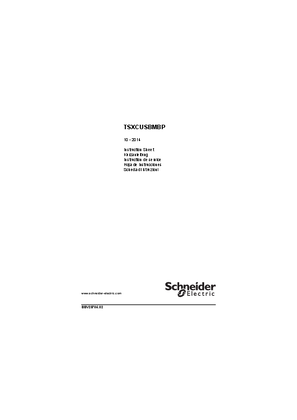 Image of TSXCUSBMBP USB Modbus Plus Communications Adapter, Instruction Sheet