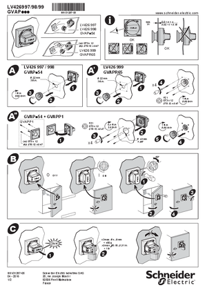 的映像 GVAP - Universal rotary handle