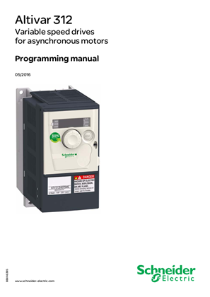 Image of 3) ATV312 programming manual