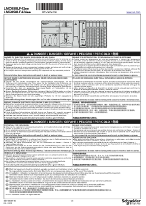 的映像 LMC058 Motion Controller, 说明书