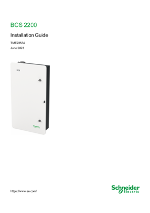 Image of BCS Installer Guide TME23564