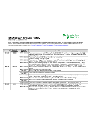 Image de Modicon M580 BMENOC0301 Firmware SV02.22