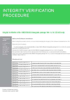 Image of Modicon M580 BMEH582040 Downgrade Package from 4.x to 3.20 v03