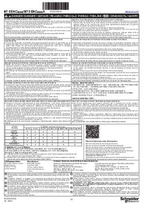 Imagen de Modicon Edge I/O NTS Counting Modules, hoja de instrucciones