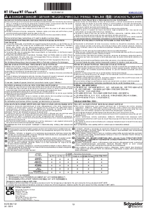 Image of Modicon Edge I/O NTS Field Device Master Modules, Instruction Sheet