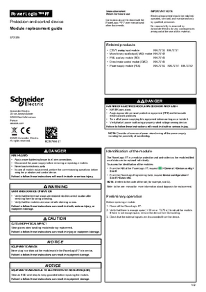 Image of PowerLogic™ P7 Module replacement guide