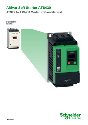 的映像 ATS22 to ATS430 Modernization Manual