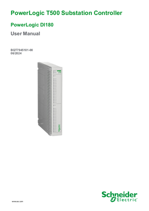Imagen de PowerLogic DI180 User Manual