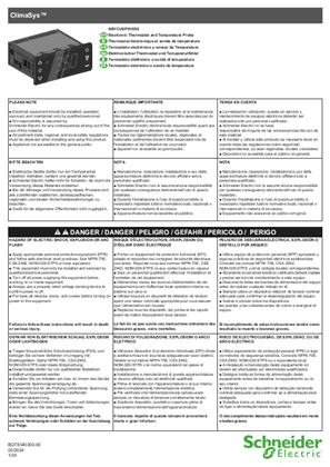 Immagine di ClimaSys NSYCU...DG - Termostato elettronico e sonda di temperatura - Istruzioni