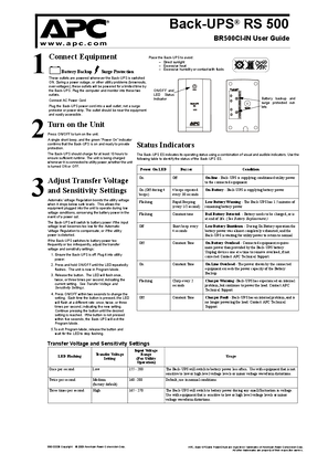 的映像 BR500CI-AS Instructions