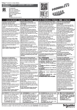 Image of TeSys Deca - Coupling Bar - Instruction Sheet
