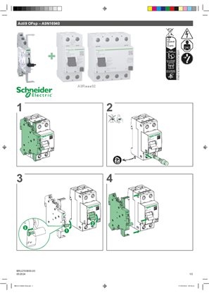 Imagen de Acti9 OFsp auxiliary contact - Instruction sheet
