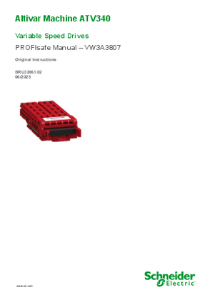 Image de ATV340 PROFIsafe Manual with VW3A3807