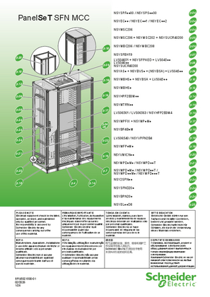 Imagen de PanelSeT SFN MCC - Hoja de instrucciones