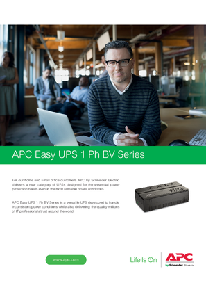 Image of BV500I/650I/800I/1000I (MST) Series Brochure