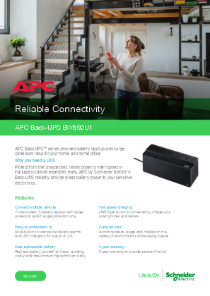Image of BW650U1 Brochure