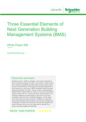 Building Management Systems BMS