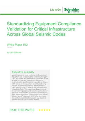 Imagen de Standardizing Equipment Compliance Validation for Critical Infrastructure Across Global Seismic Codes