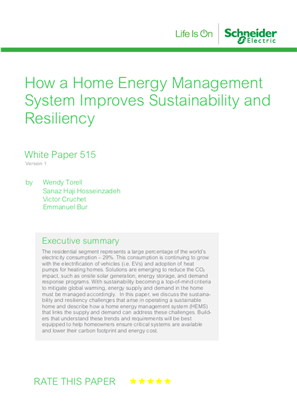 Obrázek How a Home Energy Management System Improves Sustainability and Resiliency