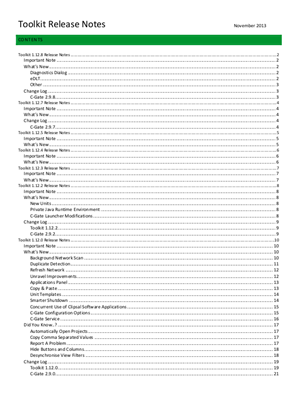 Image of C-Bus Toolkit Software and Release Notes - V1.12.8