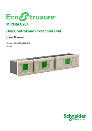 Image of MiCOM C264 Manual V4.8