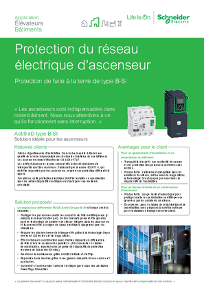 Image de Protection du réseau électrique d'ascenseur