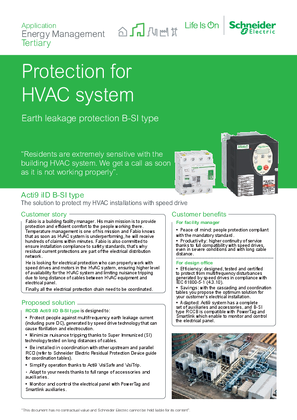 Obrázek Acti9 RCCB B-SI type for HVAC system