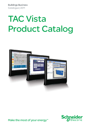Image of TAC Vista Building Management System Product Catalog