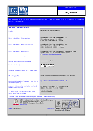 的映像 CB-Certificate-FR700048-NSXm16-160A-SEIP