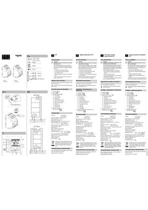 Image of Acti 9- IHP 1C/2C Programmable Digital Time Switch-Operating instructions (EN)