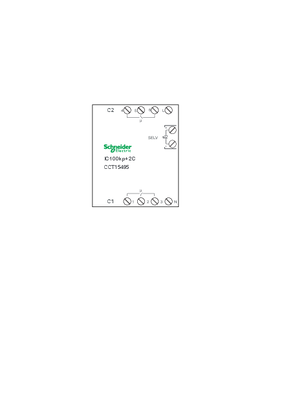 的映像 Acti 9 CCT15495 Dimension - 2D CAD Drawing