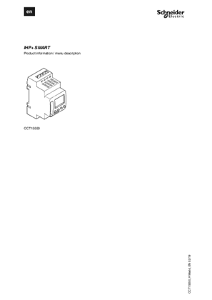 Image of Acti 9- IHP+ SMART Programmable Digital Time Switch-Product information (EN)