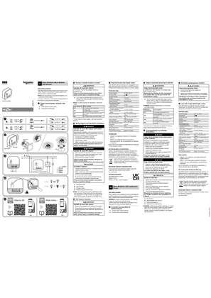 Image of Wiser Multiwire Micro Module LED Dimmer - Installation instructions