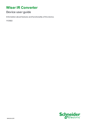 Image of Wiser IR Converter – Device user guide