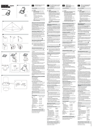 이미지 ARGUS- 360° Mini False ceiling indoor Movement Detector-User Guide (EN)