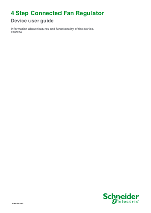 Image of 4 Step Connected Fan Regulator - Device user guide