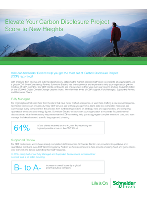 Image de Elevate Your Carbon Disclosure Project