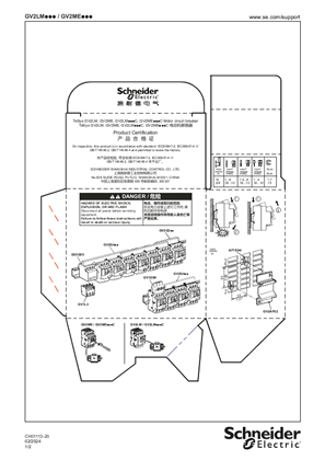 Image de Tesys GV2-ME/LM…C instruction sheet