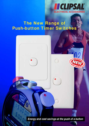 Image of The new range of push-button timer switches