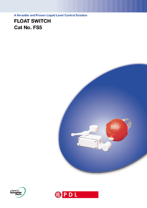 Image of PDL FS5 Float Switch. A Versatile and Proven Liquid Level Control Solution.