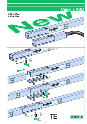 Image of Installation Instructions - (Graphics) - Canalis KBB