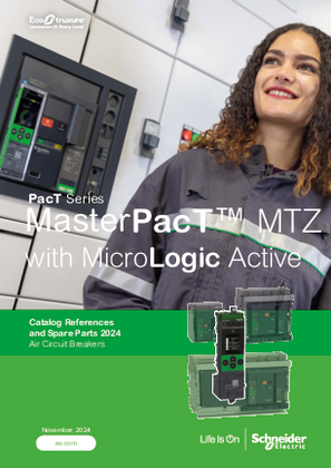 Bild von MasterPacT MTZ MicroLogic Active - References and Spare Parts Catalog - March 2024 - Air Circuit Breakers