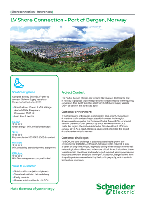 Image of LV Shore Connection - Port of Bergen, Norway