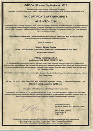 Bild av CPD SySe Konventionell linjedetektor EB6500R och RS