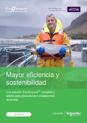 Imagen de Soluciones EcoStruxure para pisciculturas e instalaciones acuícola