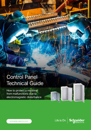 Imagem de Control Panel Technical guide - How to protect a machine from malfunctions due to electromagnetic disturbance