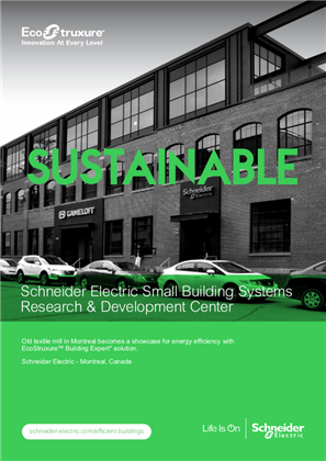 Image of Schneider Electric Small Building Systems Research & Development Center