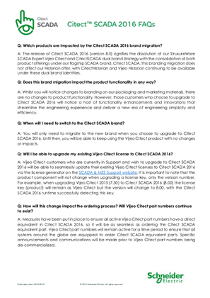 Image of Citect SCADA 2016 FAQs